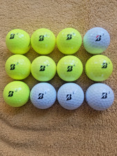 Bridgestone Tour B XS Golf Balls x 12  Mint / Pearl grade