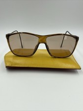 Vintage LCM Vienna-Line Optyl 1425 Sunglasses Brown Tortoiseshell Austria Made