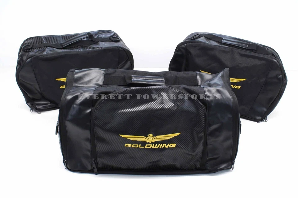 Saddlebag Trunk Liners Set 06-17 Goldwing 1800 Luggage Bag Set OEM Honda #L74 Foto 2 de 4