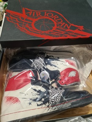 Air Jordan 1 Retro High OG ''DAVE WHITE'' 2012 Size 8 US  464803-001 BRAND NEW DS