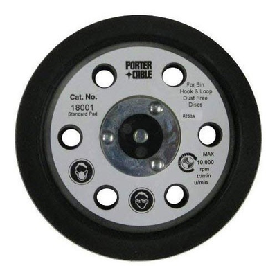 #ad #ad Porter Cable 18001 6 in 6 Hole Hook amp; Loop Replacement Sanding Pad Black $31.60