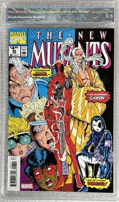 New Mutants Facsimile Edition (2019) SVG 9.6 Deadpool Domino   