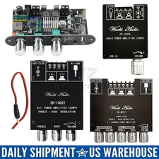 ZK-MT21 ZK1001U 2.1Channel Bluetooth Audio Power Amplifier Board Bass Subwoofer