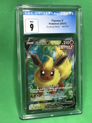 Flareon V graded CGC 9 for sale on eBay