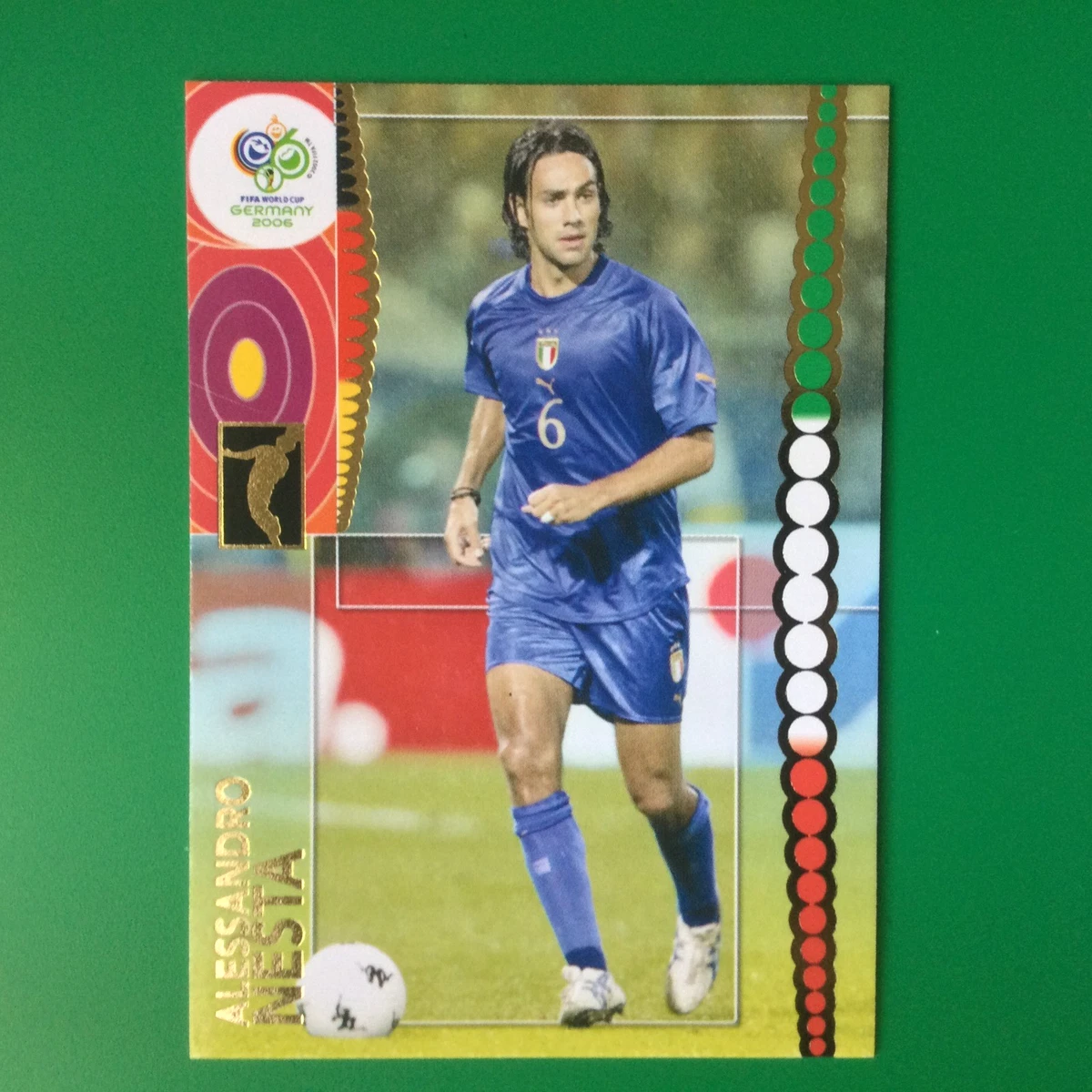 2006 Panini FIFA World Cup Germany - Alessandro Nesta #123 for