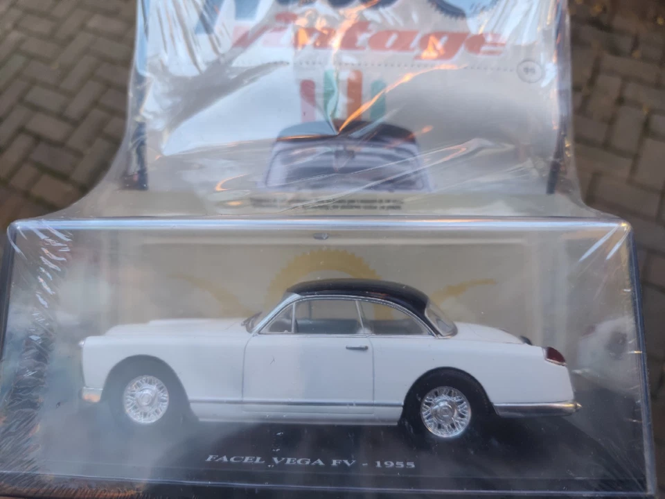 AUTO VINTAGE EUROPE COLLECTION N.#99 FACEL VEGA FV (1955) 1:24 - Immagine 4 di 4
