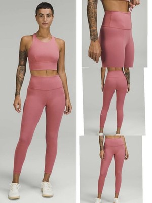 Lululemon Wunder Train High-Rise Leggings 23'' Size 0 NWOT Brier Rose