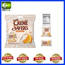 Reimagined Orange & Creme Hard Candy by Creme Savers - 20 Calories per Piece