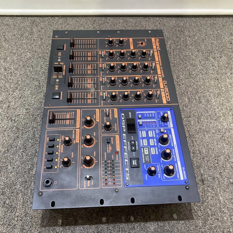 [Used] Roland DJ-2000 Professional DJ Mixer Power Tested Only As-Is Japan - Image 3 of 4