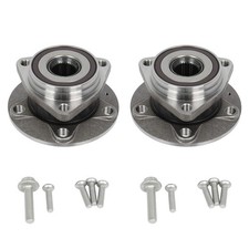 Par de montaje de cojinete de cubo de rueda delantera para VW Tiguan Jetta GTI Golf Audi A3 Q3