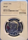 1970 S Proof Kennedy Half Dollar NGC PF 67