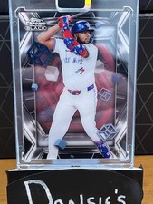 VLADIMIR GUERRERO JR 2025 Topps BB Chrome Black- Depth Of Darkness Red 4/5 SSSP