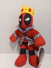 Marvel Comics "King Deadpool" Stuffed Plush 10" New with Tags
