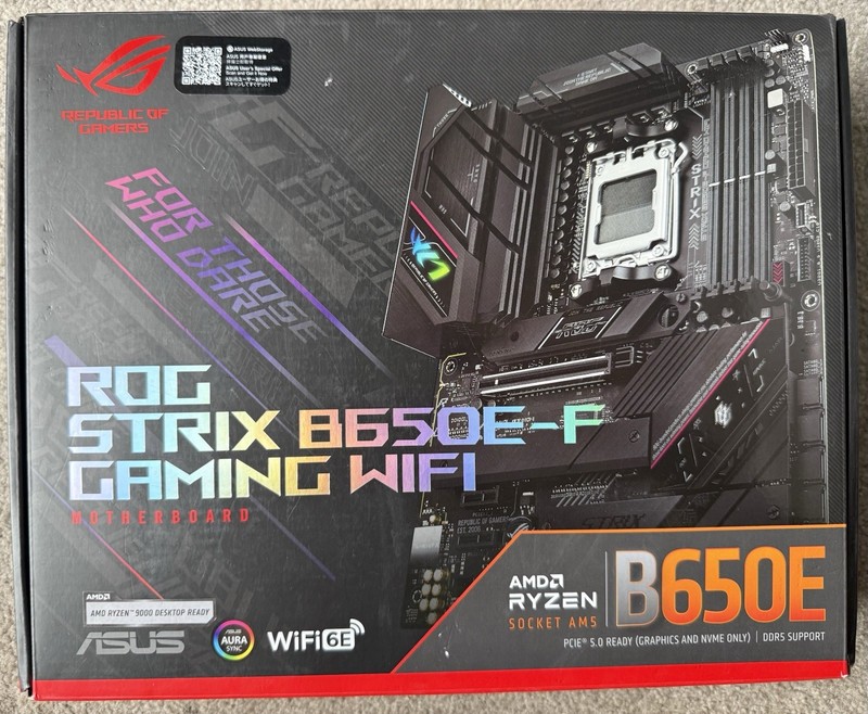 ASUS ROG Strix B650E-E Gaming WiFi AM5 ATX AMD Motherboard