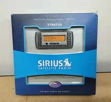 Sirius Stratus SV3-TK1 Car Satellite Radio & Vehicle Kit Plug & Play Open Box