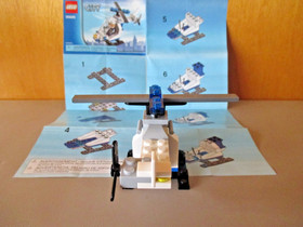 Lego City 30226 Police Helicopter w/Mini Fig & Instructoions