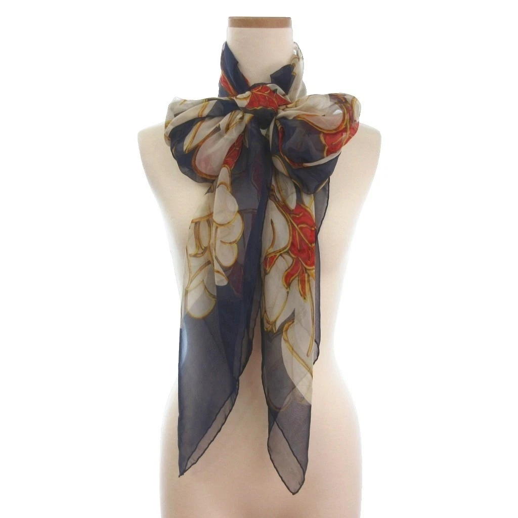 CHANEL Silk Floral Scarves & Wraps for Women for sale - eBay
