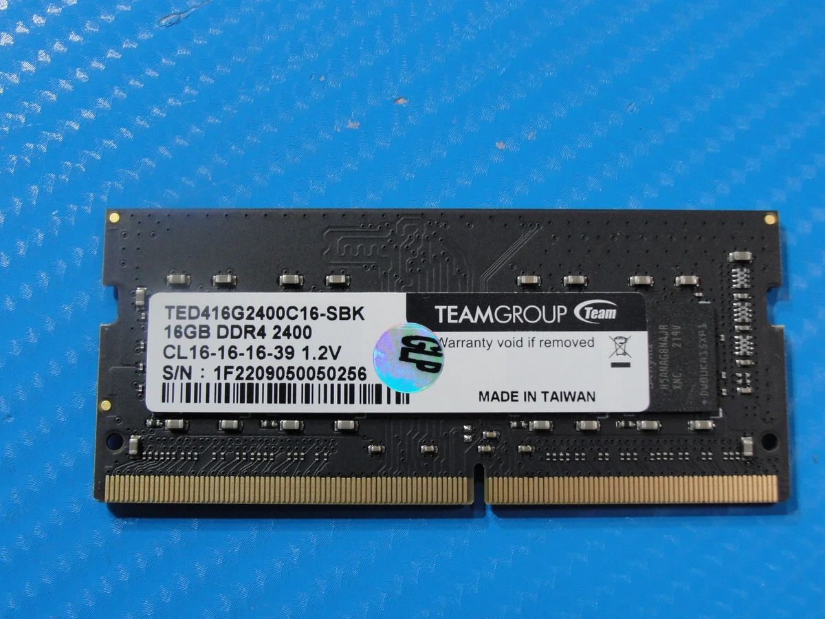 Team Group PC4-19200 (DDR4-2400) Bus Speed Computer RAM 16 GB