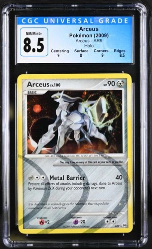 Pokemon 2009 Arceus AR9 Holo CGC 8.5 (psa)