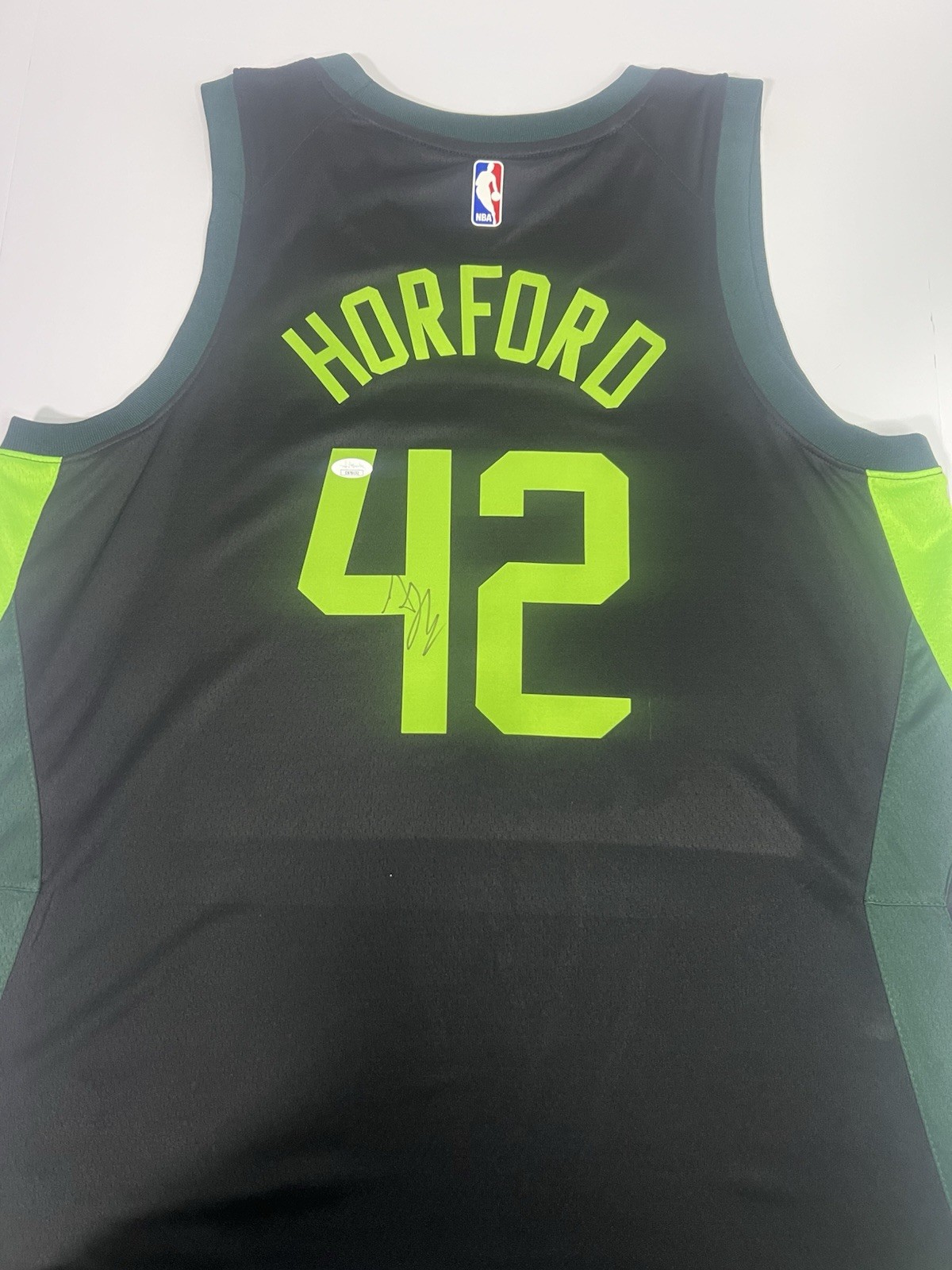 Al Horford Autographed Signed Boston Celtics City basketball jersey - JSA COA! 