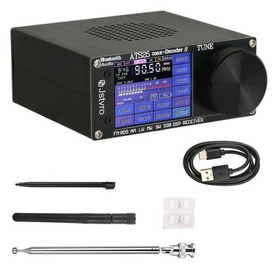 ATS25 Max Decoder II Bluetooth Full Radio Receiver with 2.4'' Touch Screen USA&