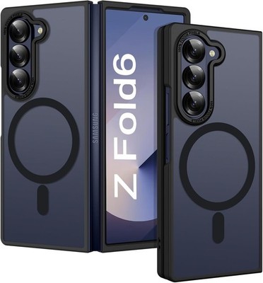For Samsung Galaxy Z Fold 6 Case with Translucent Matte Anti-Scratch Protection