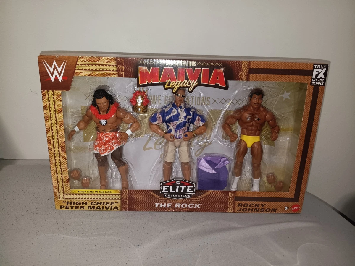 Rocky Johnson In Sports Action Figures for sale | eBay