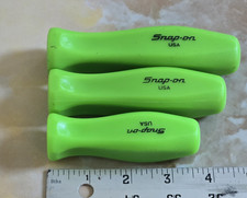 Snap-on Tools Usa New Rare Green Large Replacement Plastic Hard Handle Grip