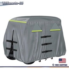 95" For 4 Passenger 2 Passenger Heavy Duty 420D Waterproof Golf Cart Covers