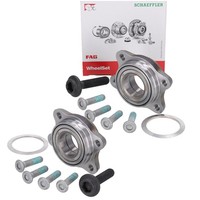 2X Fag Radlagersatz FüR Vw Passat B5.5 Audi A4 B5 B6 B7 A6 C5 Exeo 8E0498625B