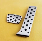 Steel Brake Gas Pedal Cover For Lexus RX350L RX450hL GS200t GS450h IS350 IS500