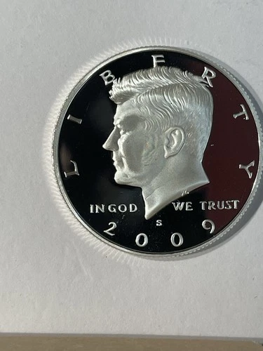 2009 S Silver, Kennedy Half Dollar Proof, absolutely stunning, DCAM
