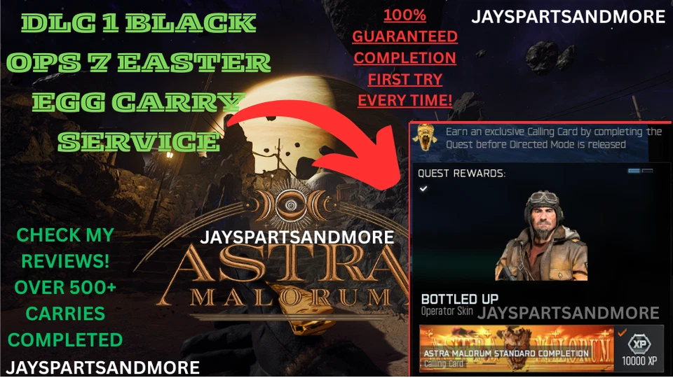 CALL OF DUTY Astra Malorum Easter Egg COD Black Ops 7 BRING A FRIEND Calling Card FIRST TRY
