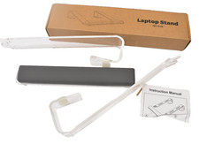 LOXP Acrylic Laptop Stand w Wrist Support Ergonomic Detachable Laptop Riser