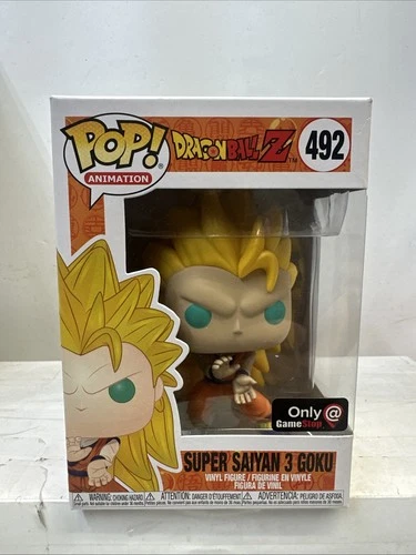 Funko Pop Dragon Ball Z - Super Saiyan 3 Goku (GameStop Exclusive) #492