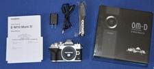Olympus OM-D E-M10 Mark IV Mirrorless Camera - Silver - 574 shutter count 