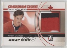 2011 ITG Canada VS the World Canadian Cloth Gold Jersey Vincent Lecavalier 8i3