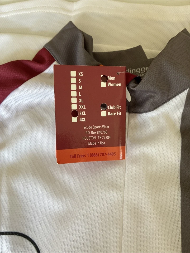 3XL Nuevo con Etiquetas Camiseta de Ciclismo Scudo Manga Corta Camisa de Bicicleta para Hombre Foto 4 de 4