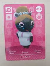 Luna 014 Series 1 Animal Crossing Amiibo Card
