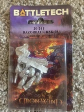 Battletech 20-241 Razorback RZK-9S Iron Wind Metals Mechwarrior NiB