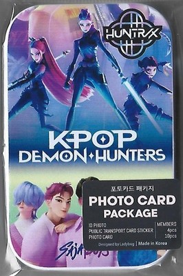 KPop Demon Hunters Photo Card Package [photo card 10P Pack] K-POP 2025.09