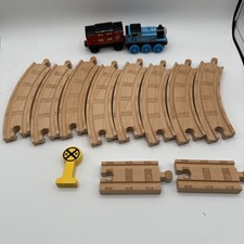 Train Wood Tracks Thomas Friends Train Wooden Railway 13 Piece SET