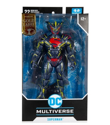 McFarlane Gold Label DC Multiverse Superman Energized Unchained Armor AUF LAGER