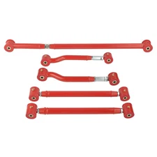 Adjustable Rear Lower & Upper Control Arm & Rear Track Bar For 2007-2014 GM SUV