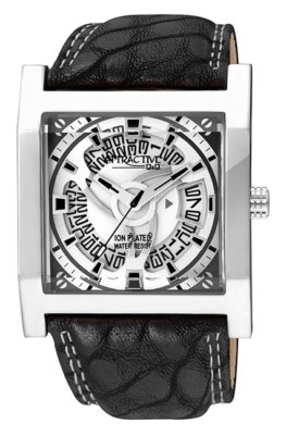 Q&Q by Citizen Attractive Jumbo Men's w/date Watch white dial  Black Strap DA301