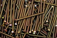 (35) Full Thread Grade 8 Hex Head Tap Bolts 3/8-16 x 5 Coarse Yellow Zinc Plated