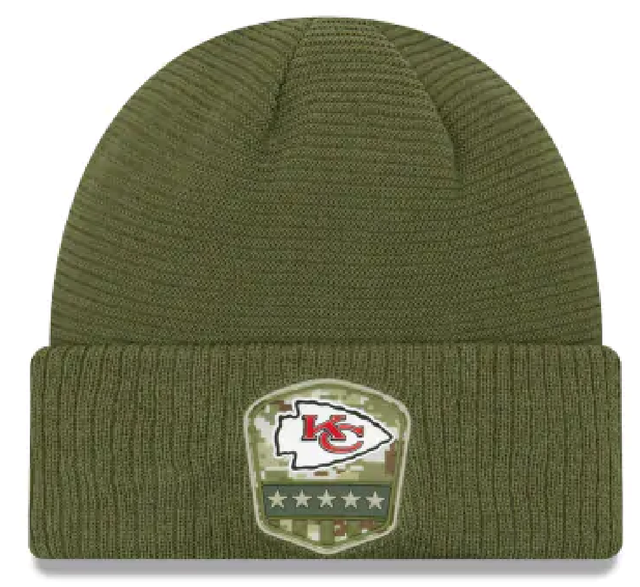 chiefs salute to service beanie