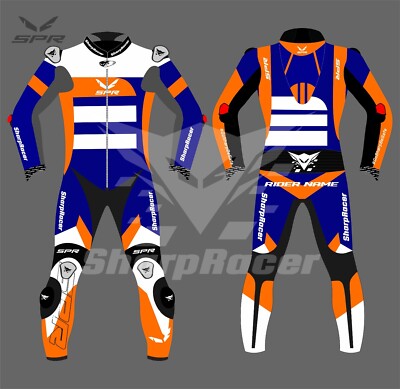 Sharp Racer SPR Leather Motorcycle Suit