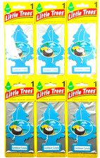 Little Trees Air Freshener - Caribbean Colada - 6 Pack