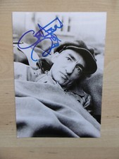 Gottfried John autograph signed 13x18 press picture B/W "Theodor Chindler"